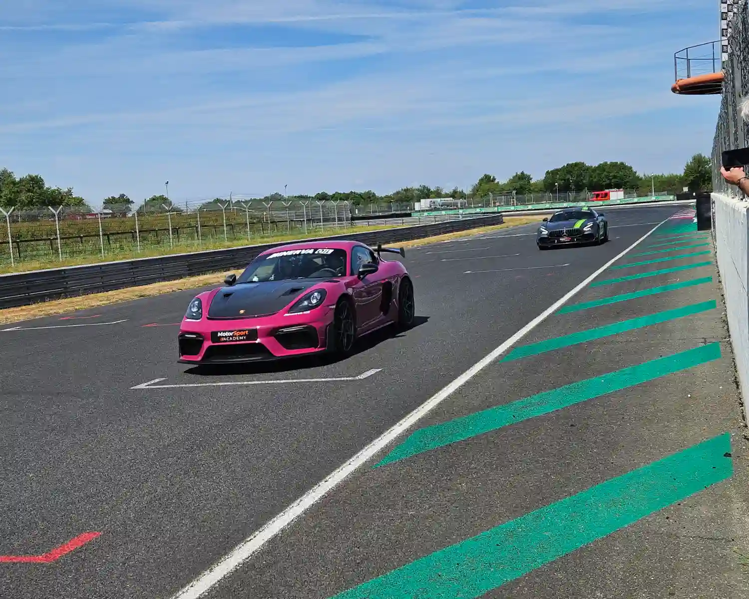 Porsche GT4 RS au val de vienne
