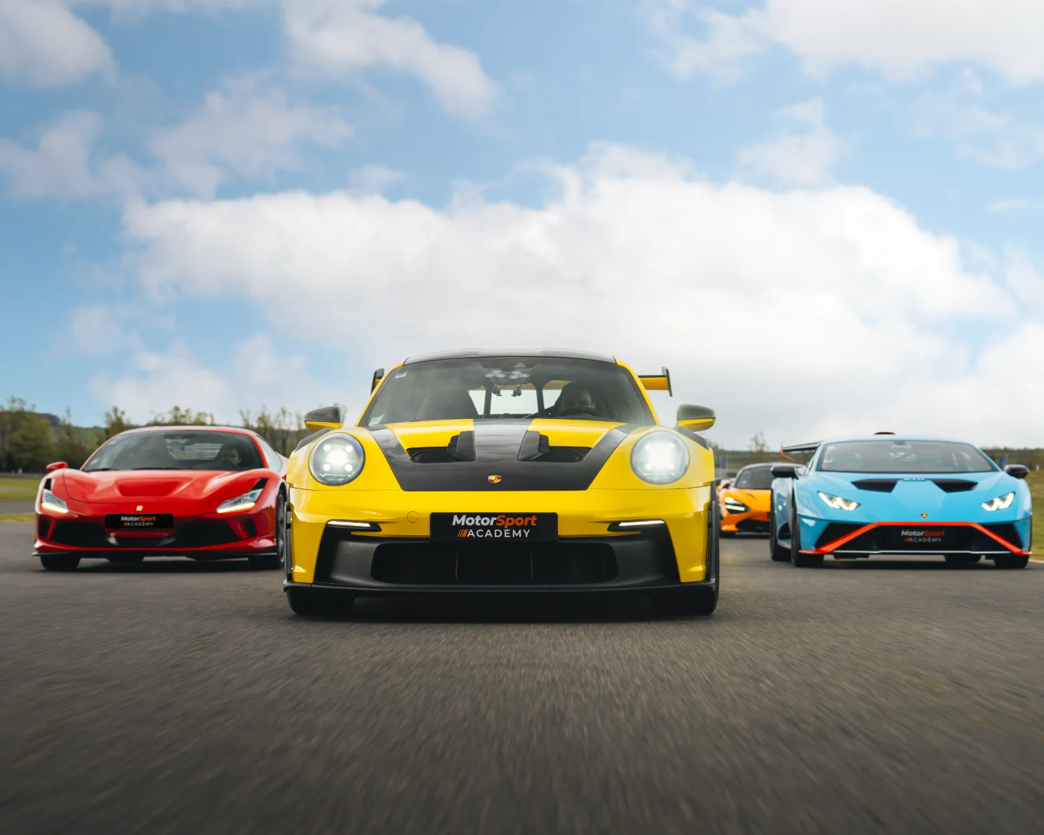 Stage de pilotage sur circuit, Toulouse, Lamborghini STO, Porsche GT3RS, Ferrari F8 Tributo