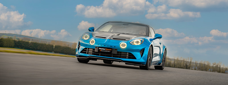 Alpine A110 R sur circuit