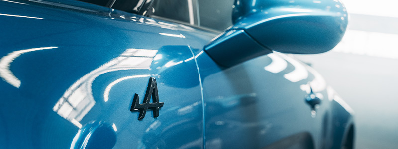 Côté droit Alpine A110 R