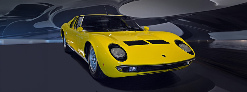 Lamborhgini Miura jaune