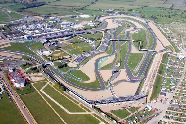 Circuit Magny Cours vue aérienne
