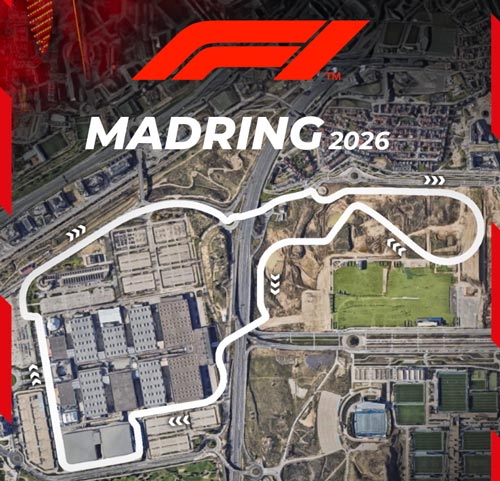 Tracé du circuit de Madrid en Formule 1 en 2026