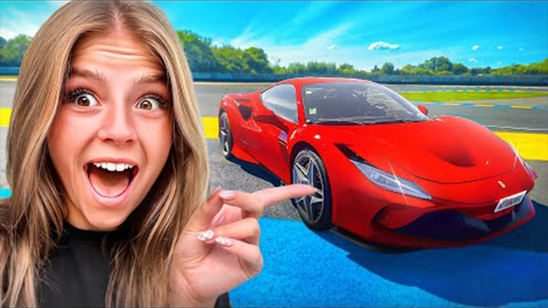 Cocotte en Ferrari F8 Tributo