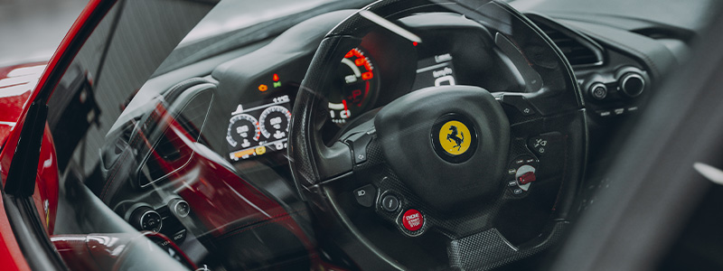 Intérieur Ferrari 488 GTB
