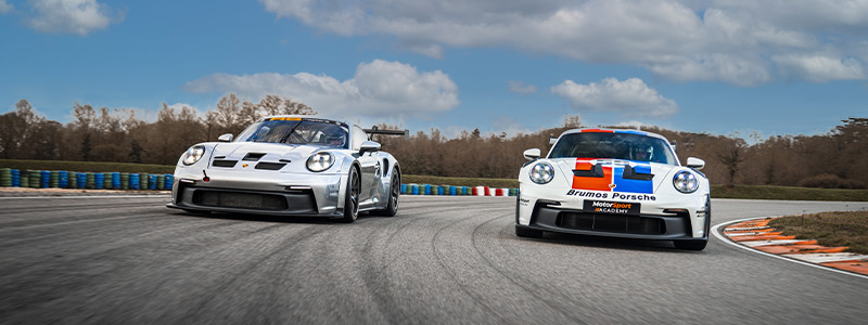 Porsche Motorsport Academy et Racing Technology sur circuit