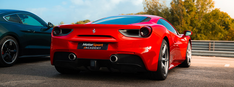 Arrière Ferrari 488 GTB