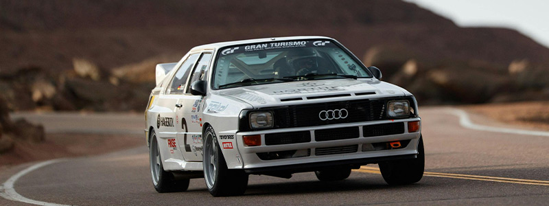 Pilotage rallye audi