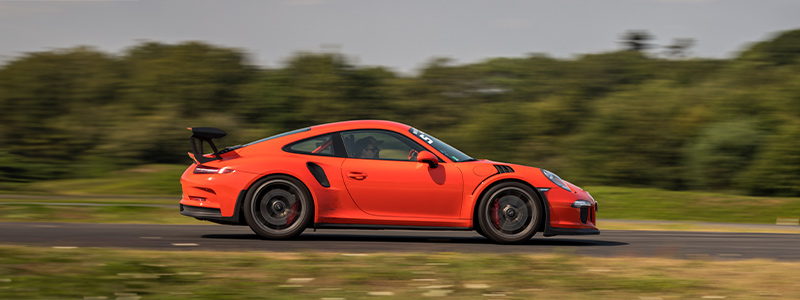 Porsche 991 GT3 RS sur le circuit Nürbergring