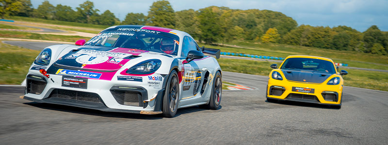 Porsche Cayman Compétition et Cayman sur circuit