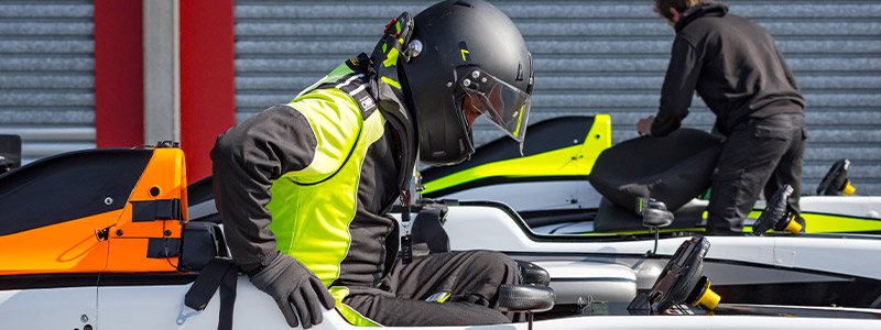 Installation dans une monoplace