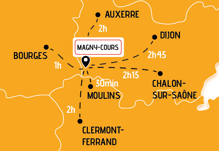 Localisation circuit Magny Cours