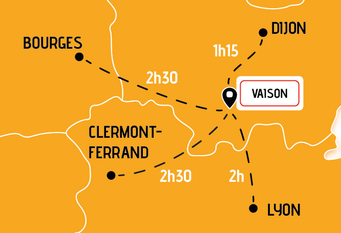 Localisation circuit Vaison