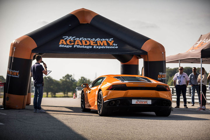 Lamborghini Huracan - Stage pilotage sur circuit avec Motorsport Academy