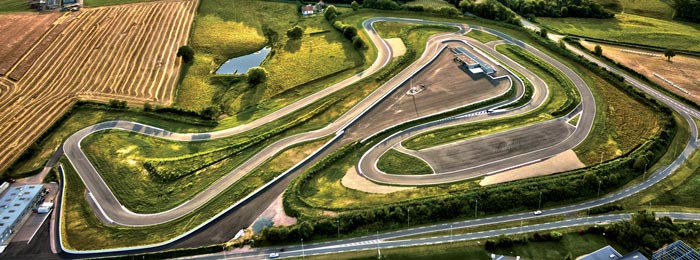 Vue aérienne circuit Vaison