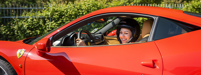 Pilotage au volant Ferrari
