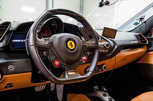 Habitacle Ferrari 488 GTB