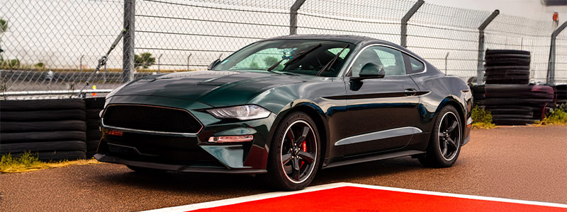 Ford Mustang Bullitt dans les stands