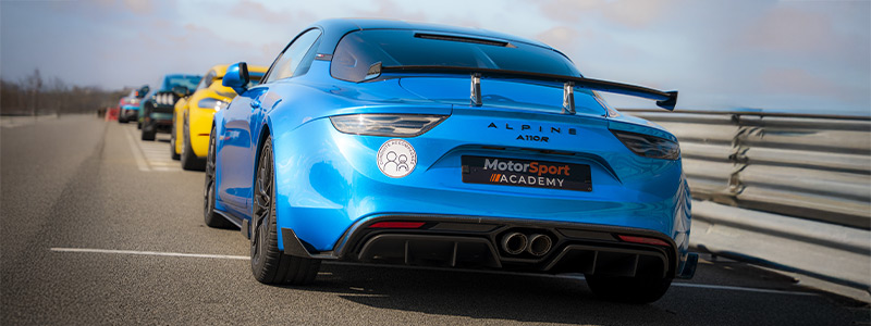Stage de pilotage conduite accompagnée Alpine A110 R