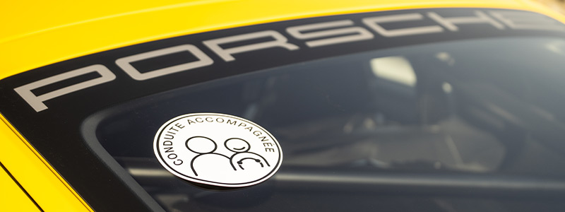 Stage de pilotage Porsche conduite accompagnée