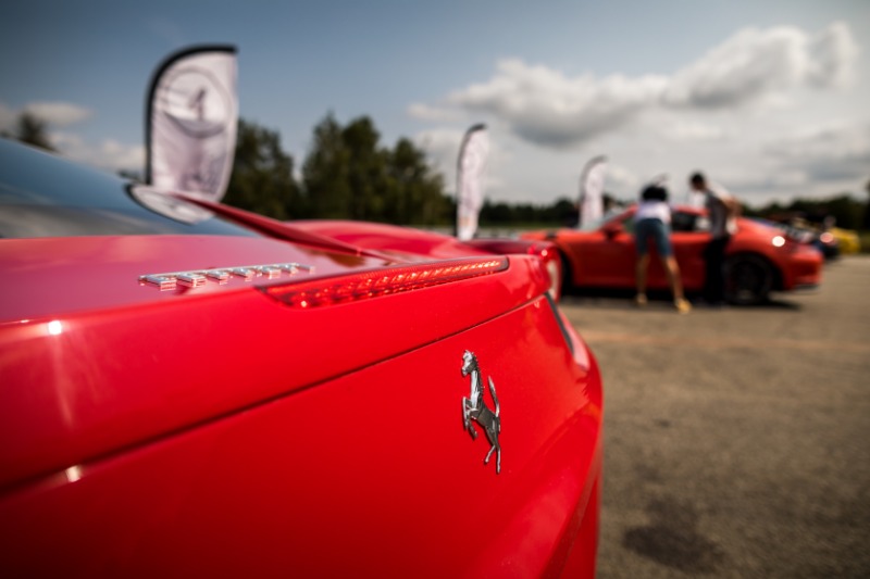 Arrière de la Ferrari 488 GTB