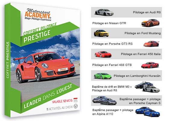 Coffret Prestige - Motorsport Academy