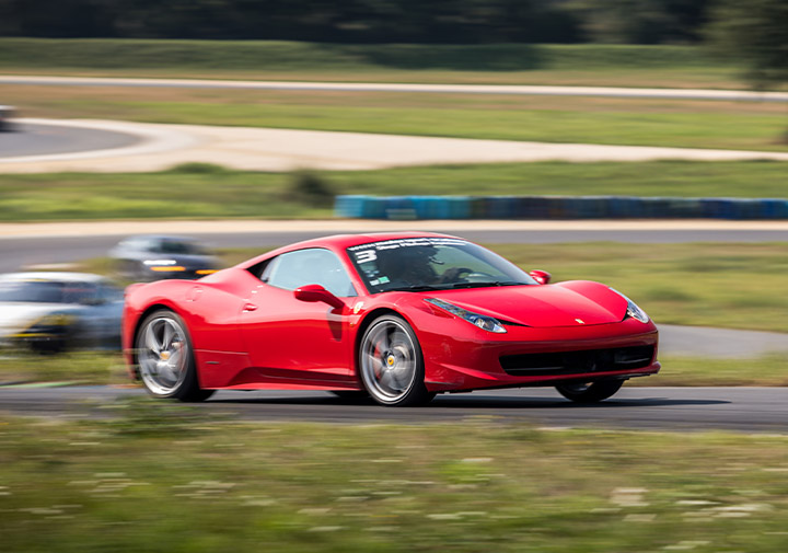 Pilotage Ferrari 458 Italia sur circuit