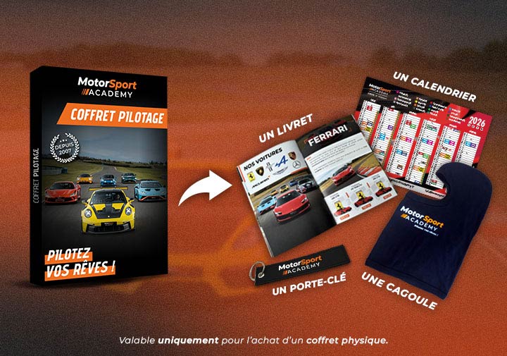 Contenu du coffret pilotage