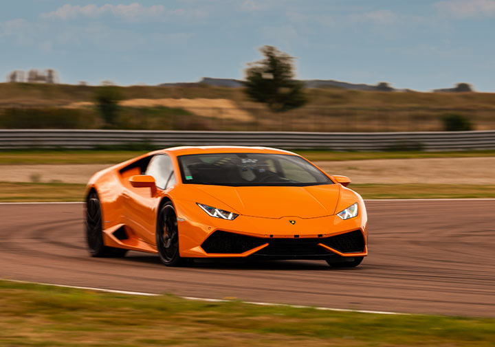 Stage de pilotage sur circuit Lamborhgini