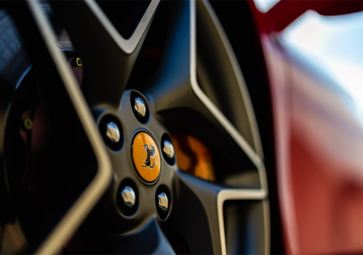Roue Ferrari F8 Tributo