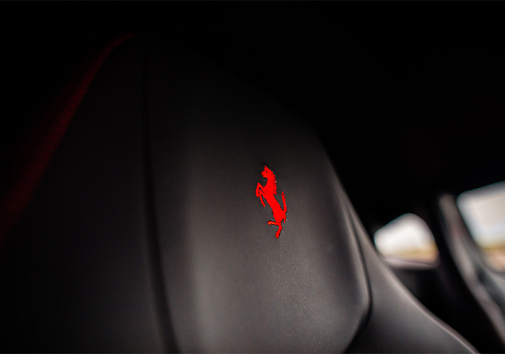 Siège Ferrari F8 Tributo