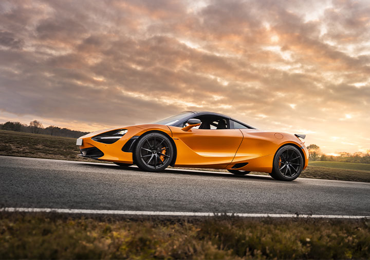 McLaren sur circuit