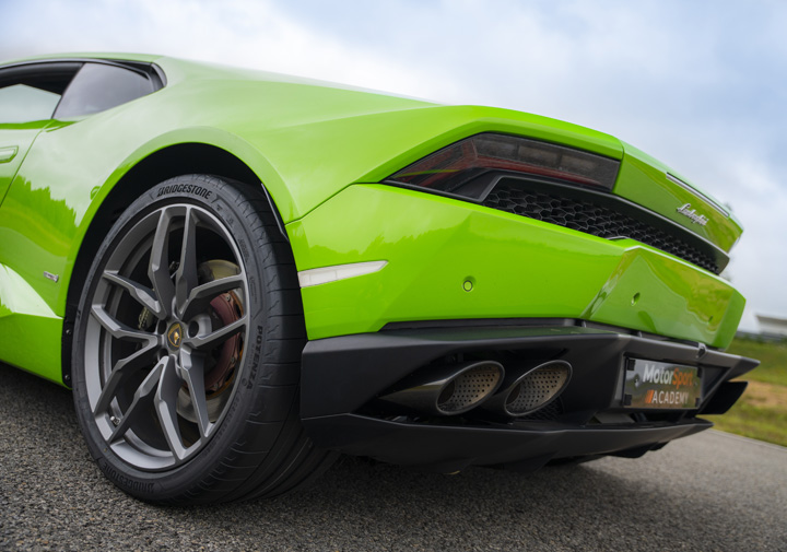 Lamborghini Huracán sur circuit
