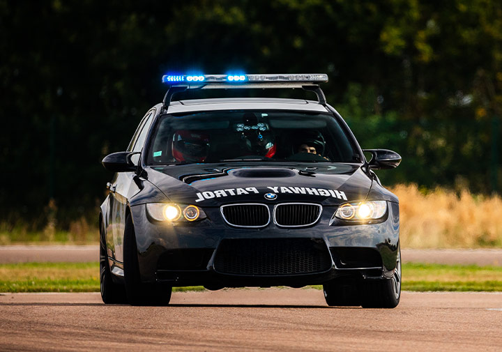 BMW M3 pilotage course poursuite