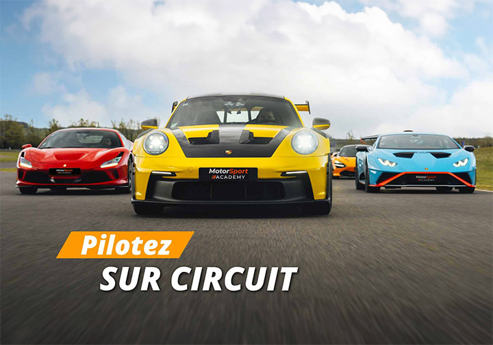 Découvrir le stage de pilotage en vidéo