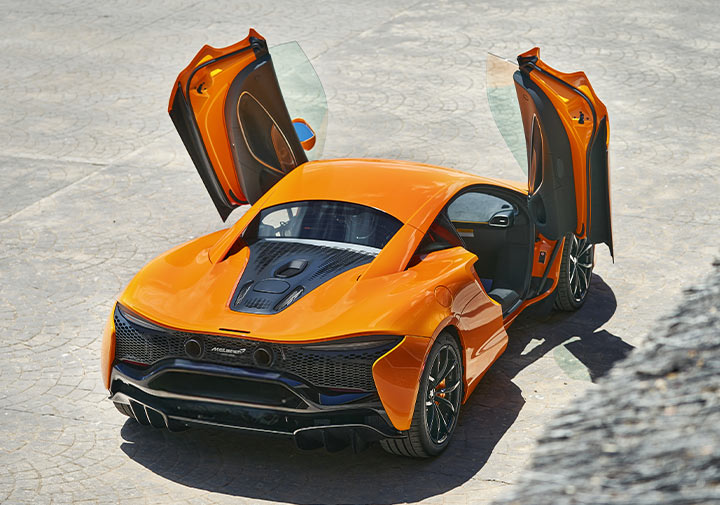 McLaren Artura portes ouvertes