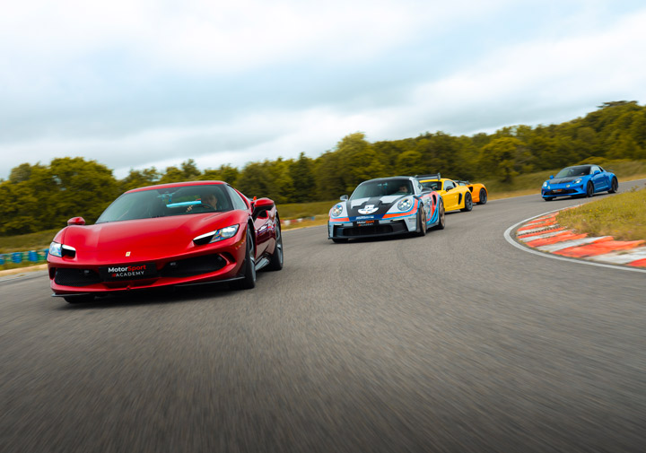 coffret conduite Ferrari sur circuit