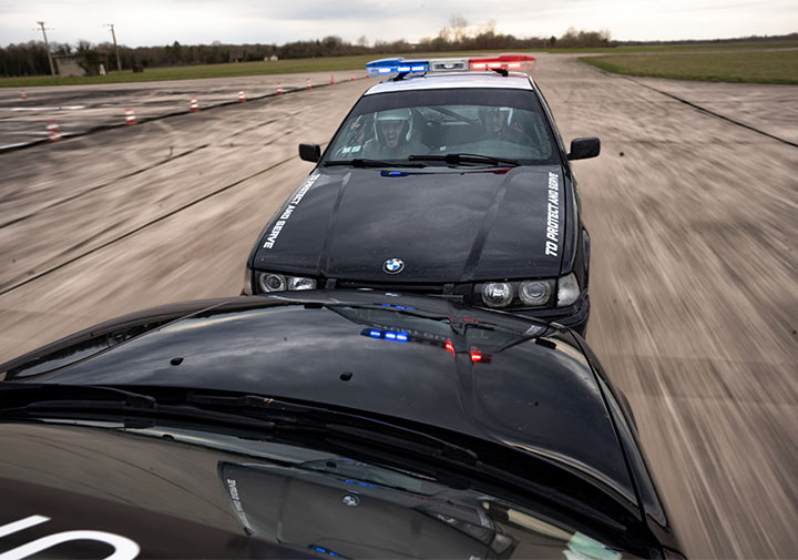 Baptême de pilotage cascade automobile