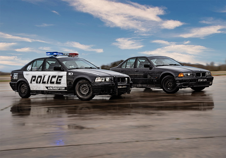 Course poursuite police et voleur