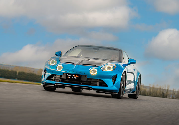Stage de pilotage Alpine sur circuit