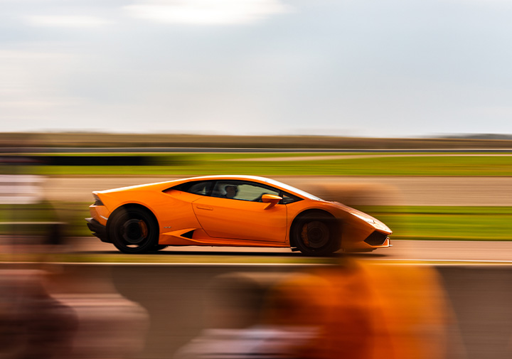 Baptême vitesse en Lamborghini Huracán