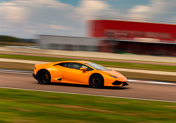 Baptême sur circuit en Lamborghini Huracán
