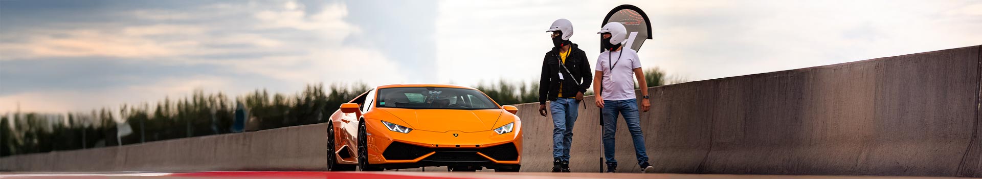 Lamborghini Huracán sur circuit