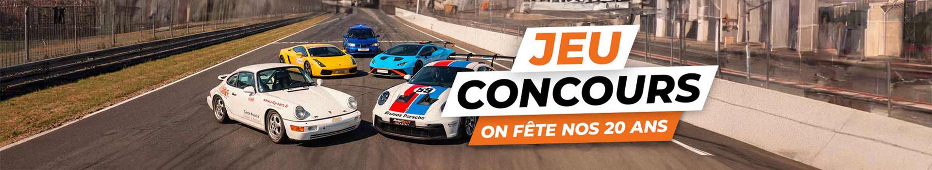 Jeu concours 20 ans Motorsport Academy