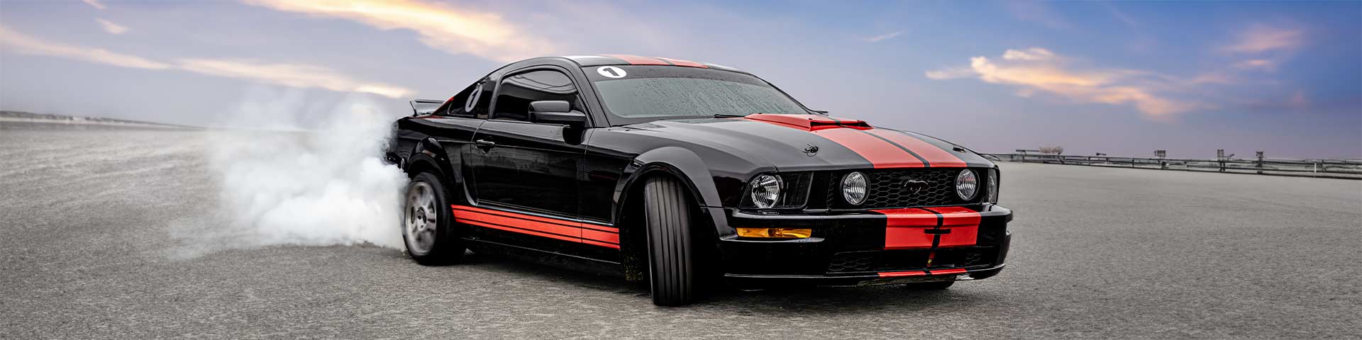 Baptême de pilotage drift en Mustang
