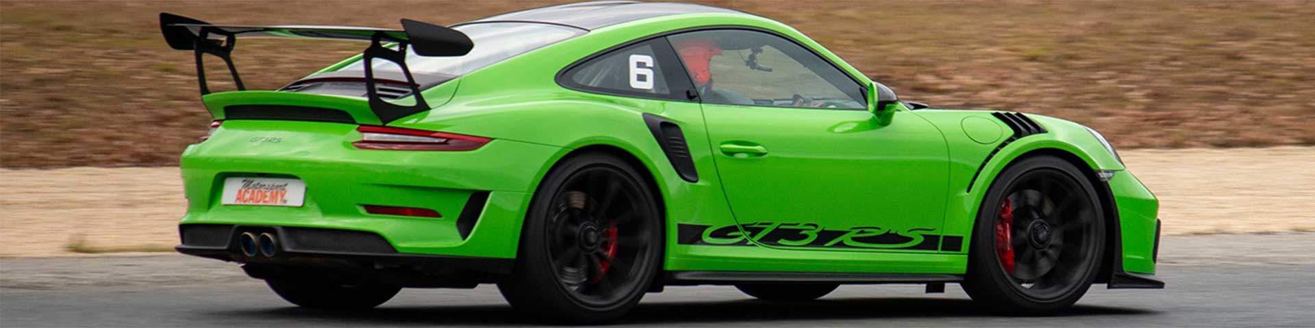 Baptême de pilotage en Porsche 991 GT3 RS