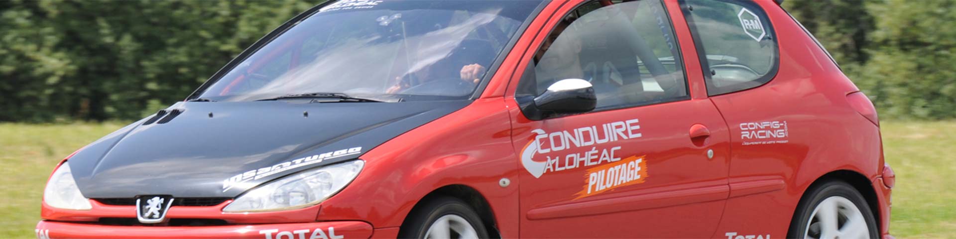 Stage de pilotage rallye 206 rc