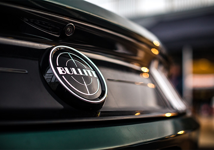 Logo Ford Mustang Bullitt