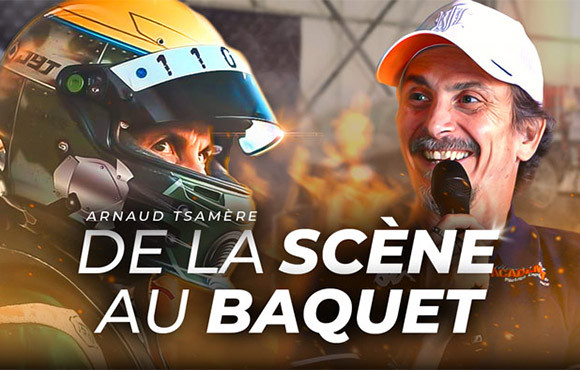 Arnaud Tsamère : de la scène au baquet – l’humoriste se confie sur sa passion du pilotage