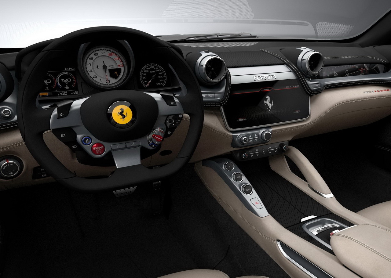 La nouvelle Ferrari GTC4 Lusso commercialisée cet été !